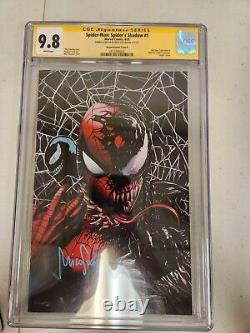 Spiderman Spider's Shadow 1 CGC 9.8 Signature Series Mico Suayan Virgin Marvel