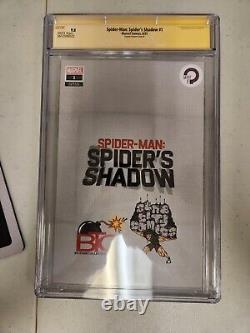 Spiderman Spider's Shadow 1 CGC 9.8 Signature Series Mico Suayan Virgin Marvel