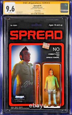 Spread #1 CGC SS 9.6 Image Comics 2014 Signed by Justin Jordan 2nd Printing