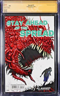 Spread #1 CGC SS 9.6 Image Comics 2014 Signed by Justin Jordan 2nd Printing