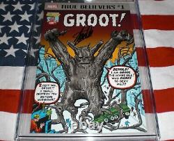 Stan Lee Signed Groot No. 1 Cgc 9.6 2017 Marvel Stan Lee Exclusive Mint Slab