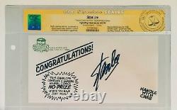 Stan Lee Signed Original Marvel No-prize Envelope Cgc Signature Series