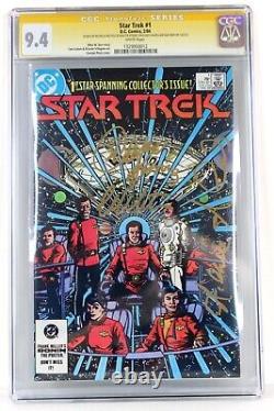 Star Trek #1 CGC 9.4 SS Signature Series Nichelle Nichols William Shatner Koenig