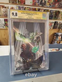 Star Wars Adventures The Clone Wars #4. Cgc Signature Series 9.8 Signed &
