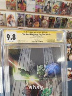 Star Wars Adventures The Clone Wars #4. Cgc Signature Series 9.8 Signed &