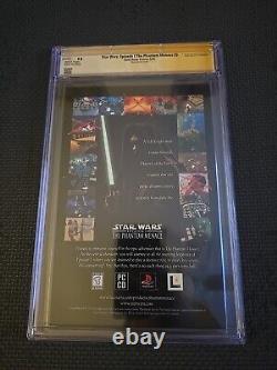 Star Wars Episode I Phantom Menace #3 (1999) CGC 9.8 SIGNATURE SERIES Ray Park