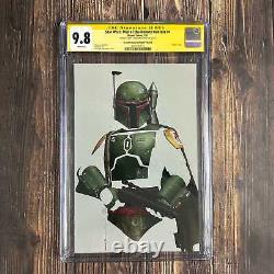 Star Wars War of the Bounty Hunter #4 CGC 9.8 WP, Signature Series, Signed by J