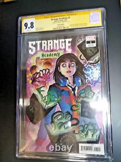 Strange Academy #1 CGC Signature Series 9.8 signed By skottie young