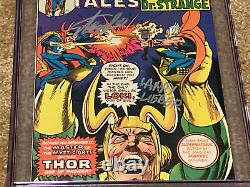 Strange Tales 182 CGC Signature Series Stan Lee Larry Lieber Thor Loki Marvel
