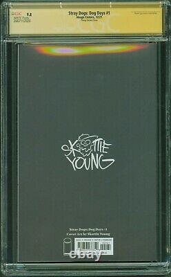 Stray Dogs Dog Days 1 Skottie Young'IT' CGC Signature Series 9.8