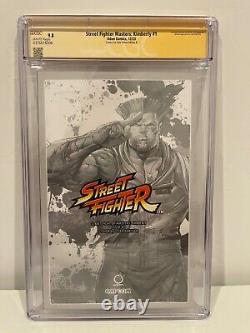 Street Fighter # 1 CGC 9.8 Artist Signature Series Tyler Kirkham