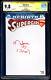 Supergirl #1 Blank Ss Cgc 9.8 Mia Farrow Signature Series With Alura Remark