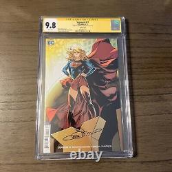 Supergirl #27 2019 CGC 9.8 Signature Series Variant Cover Emanuela Lupacchino