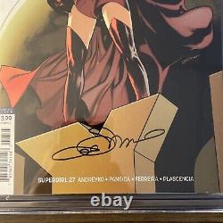 Supergirl #27 2019 CGC 9.8 Signature Series Variant Cover Emanuela Lupacchino