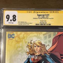 Supergirl #27 2019 CGC 9.8 Signature Series Variant Cover Emanuela Lupacchino