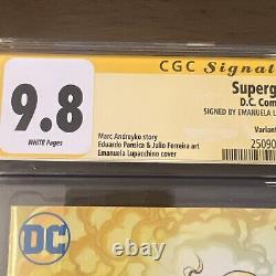 Supergirl #27 2019 CGC 9.8 Signature Series Variant Cover Emanuela Lupacchino