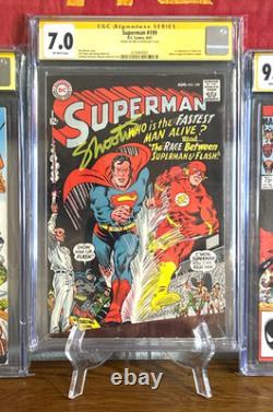 Superman #199 CGC Signature Series 7.0 (Jim Shooter in Yellow)