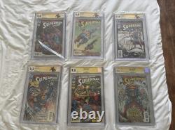 Superman CGC signed