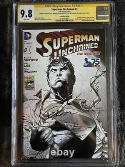 Superman Unchained #1 CGC Signature Series 9.8