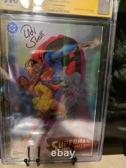 Superman Unlimited #1 CGC 9.8 Signature Series Signed by Dan Slott DC