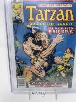 TARZAN #1 CGC 9.6 SS Signed Roy Thomas (12/16/20) Marvel 1977 John Buscena TARZAN #1 CGC 9.6 SS Signed Roy Thomas (12/16/20) Marvel 1977 John Buscena