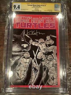 TMNT 1 5th Print CGC 9.4 Signature Series Kevin Eastman RARE