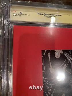 TMNT 1 5th Print CGC 9.4 Signature Series Kevin Eastman RARE