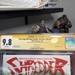 TMNT Shredder #1 CGC 9.8 Signature Series? John Bridgman? Variant Cover D