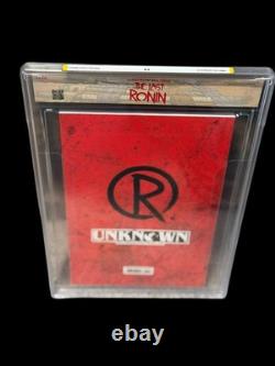 TMNT The Last Ronin #1 CGC 9.8 SS 6 Times Ben Bishop Unknown Comics