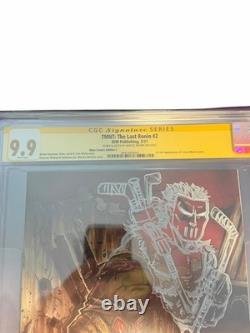 TMNT The Last Ronin #2 CGC 9.9 Signature Series Signed by Marcos Vargas 2021 IDW