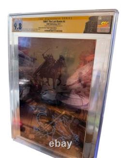 TMNT The Last Ronin #4 CGC 9.8 Signature Series Ben Bishop Virgin Metal Variant