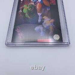 TMNT Vs Street Fighter #4 Convention Edition CGC 9.6 Signature Series Rose Besch