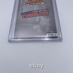 TMNT Vs Street Fighter #4 Convention Edition CGC 9.6 Signature Series Rose Besch