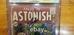 Tales To Astonish #27 1st Ant-man 01/62 Cgc 1.5 Ss Signature Series Stan Lee