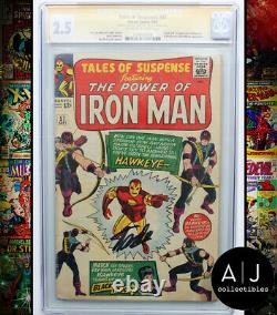 Tales of Suspense #57 GD+ 2.5 (Marvel) CGC Signature Series Signed Stan Lee