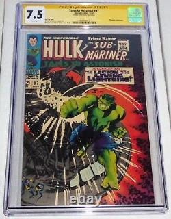 Tales to Astonish #97 CGC Signature Series Autograph STAN LEE Plunderer Hulk Sub