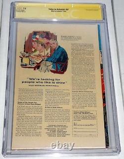 Tales to Astonish #97 CGC Signature Series Autograph STAN LEE Plunderer Hulk Sub