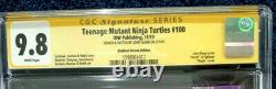 Teenage Mutant Ninja Turtles 100 CGC 9.8 Signature Series with John Giang Sketch