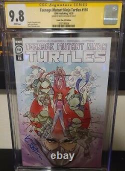 Teenage Mutant Ninja Turtles 110 Comic Tom 101 Edition CGC Signature Series 9.8