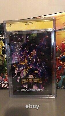 Thanos # 13 Cgc 9.6 1st Cosmic Ghost Rider Marvel Signature Series Donny Cates