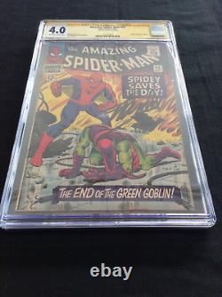 The Amazing Spider Man #40 CGC Signature Series WithSTAN LEE AUTO