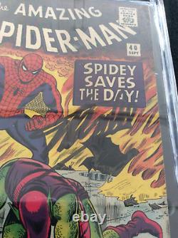 The Amazing Spider Man #40 CGC Signature Series WithSTAN LEE AUTO