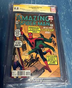 The Amazing Spider-man #700 Ditko Variant Signature Series Cgc 9.8 Stan Lee