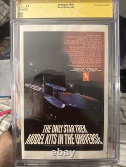 The Avengers Number 196 Cgc Signature Series 6.5 Signed By George Perez