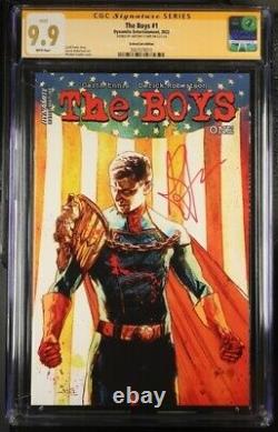 The Boys #1 Dynamite CGC Signature Series 9.9 Mint Signed Antony Starr