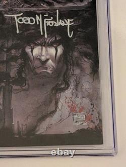 The Crow#1 cgc 9.8(Todd McFarlane Var. Signature Series/TODD MCFARLANE)