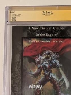 The Crow#1 cgc 9.8(Todd McFarlane Var. Signature Series/TODD MCFARLANE)