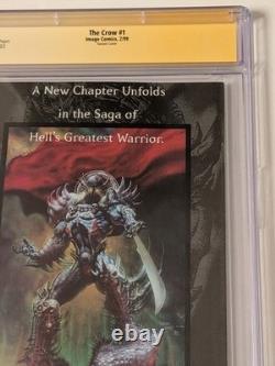 The Crow#1 cgc 9.8(Todd McFarlane Var. Signature Series/TODD MCFARLANE)