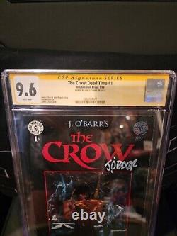 The Crow Dead Time #1. Cgc Signature Series 9.6. James O'Barr. Brandon's Blood