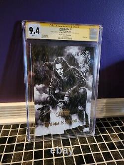 The Crow Lethe #3. Cgc Signature Series 9.4. Signed Remarked By James O'Barr